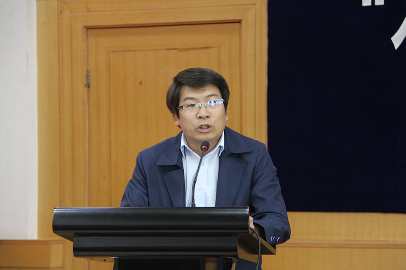 为题,党委委员,纪委书记张海军以《牢记初心使命,忠诚履职尽责