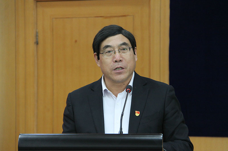 为题,党委委员,纪委书记张海军以《牢记初心使命,忠诚履职尽责