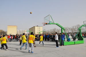 兽医系举行“天邦杯”篮球比赛