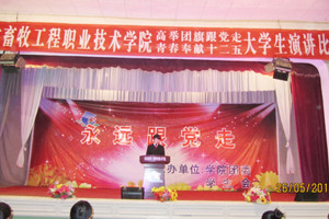 院团委隆重举行“高举团旗跟党走，青春奉献十二五”主题演讲比赛