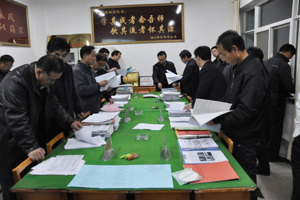 学院学生工作考评组检查考评兽医系学生工作