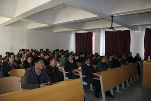 【系部动态】机械工程系邀请专业人员为师生作CAXA数字化专题讲座