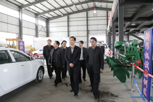 省委组织部干部三处处长陈贵辉一行来院指导工作