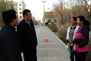 省教育厅厅长王嘉毅调研学院办学情况