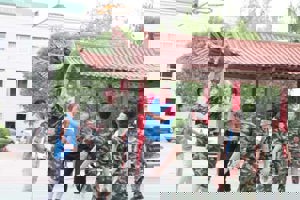 【系部动态】机械工程系与武威武警支队第七中队进行篮球友谊赛