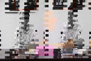 省高校党建工作调研组来我院调研