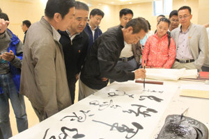 【系部动态】机关第一、第二、第六党支部在古浪战役纪念馆开展“两学一做”主题实践教育