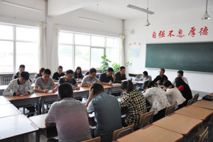 【系部动态】兽医系党总支召开政治学习会议