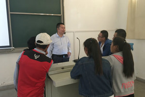 继续教育中心面向2016级新生开展高等教育自学考试宣传活动