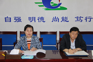 市委党史学习教育第六巡回指导组来校调研指导工作