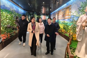 武威市科技局考察组莅临我院畜牧文化馆考察调研