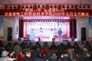 听，百舸争流  看，龙腾盛世——学院隆重举办2020“辉煌70年 奋进新时代” 庆元旦文艺晚会