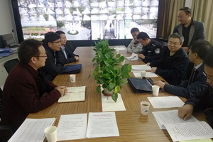 省教育厅学生工作处处长张弢来学院检查督导工作