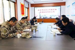 武威市征兵工作督导小组来校检查指导工作