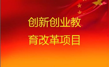 创新创业教育改革项目